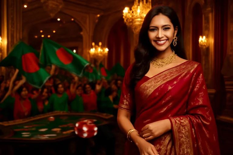 tbajee ডিজিটাল টেবিলে চিপ সাজানো হাত